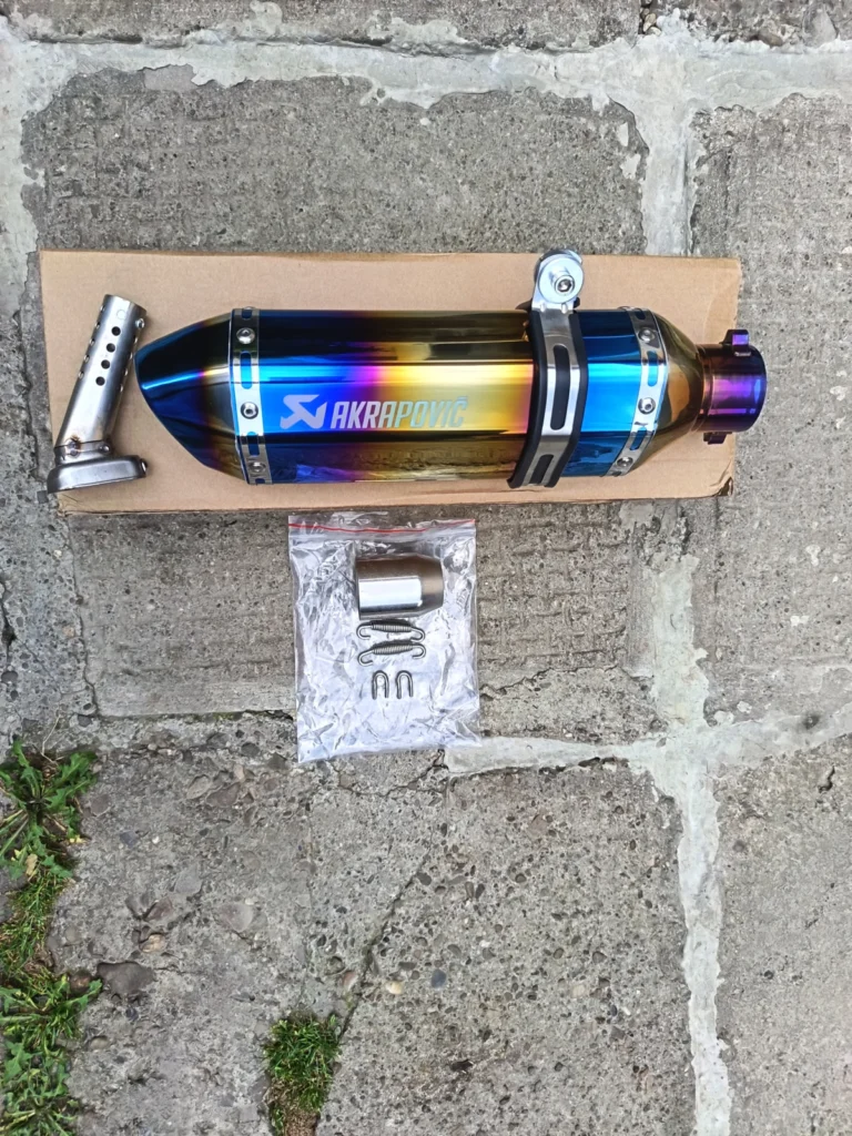 Toba SPORT MOTO / ATV AKRAPOVIC / SC PROJECT BLUE FLAME ! NOU