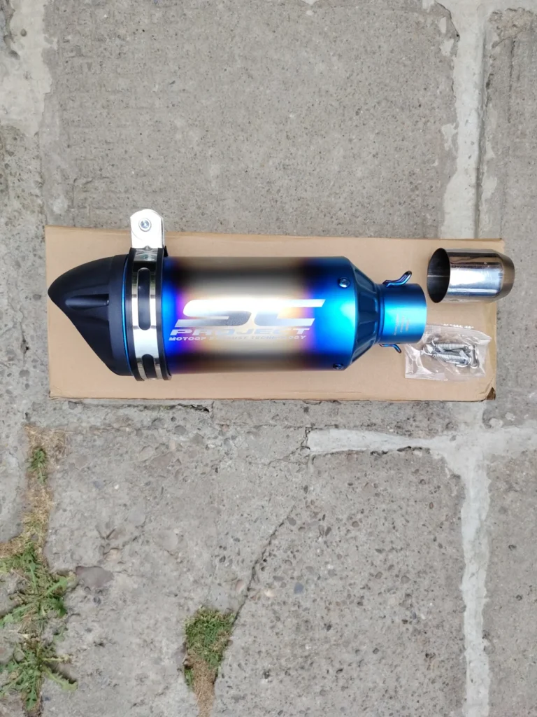 Toba SPORT MOTO / ATV AKRAPOVIC / SC PROJECT BLUE FLAME ! NOU