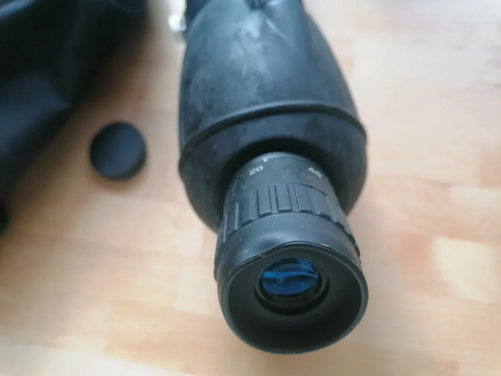 Lunetă Auriol 20-60×60 Spotting Scope Zoom Observare Natură Păsări Drumeții cu Husă – Supraveghere binoclu Birdwatching