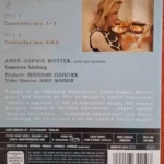 Anne-Sophie Mutter – Mozart. The violin concertos (2 DVD)