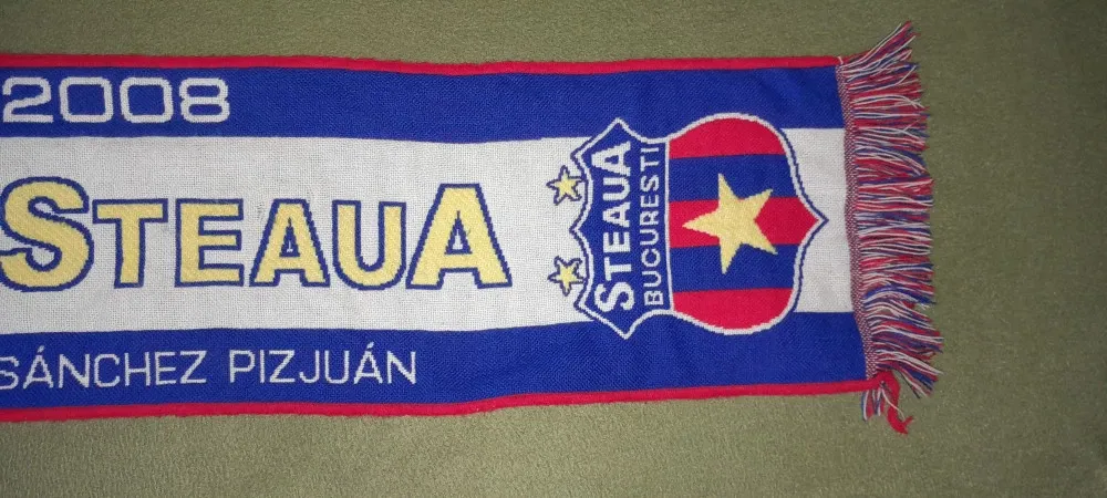 FULAR STEAUA BUCURESTI, STEAUA BUCURESTI 2007-2008, STEAUA FC SEVILLA SPANIA
