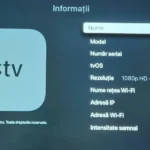 Mediaplayer original Apple TV HD Generatia 4 Model A1625 32GB, 1080p HD