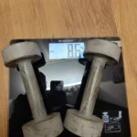Pereche Ganterele Metalice Fitness – Greutate Totală 8.6 kg