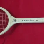 Racheta tenis camp din lemn REGHIN NEPTUN alba – lungime 68.5 cm ( necesita grip )