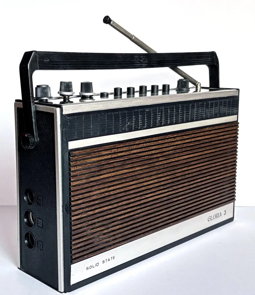 Radio portabil romanesc GLORIA 3 / TEHNOTON, functional
