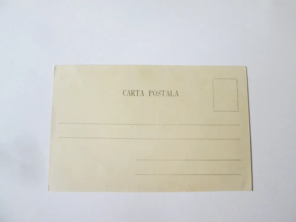 Rară! Borzești(Bacău):Satul în care s-a născut Ștefan cel Mare,carte poștală cca 1899