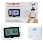 Resigilat : Termostat inteligent PNI CT36 PRO fara fir, histerezis ± 0.1°C WiFi