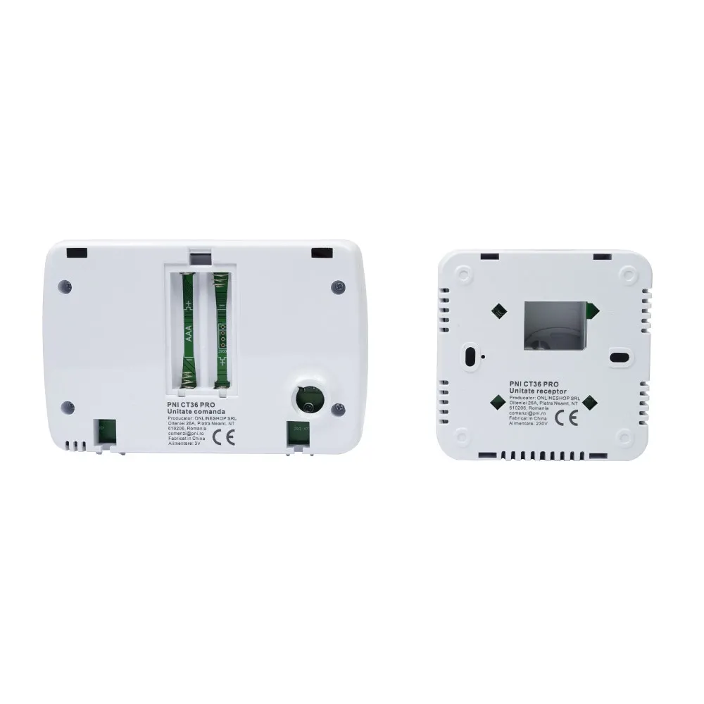 Resigilat : Termostat inteligent PNI CT36 PRO fara fir, histerezis ± 0.1°C WiFi