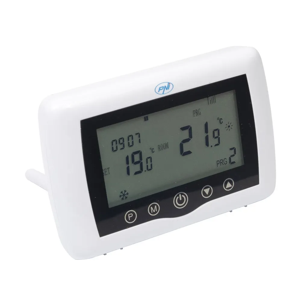 Resigilat : Termostat inteligent PNI CT36 PRO fara fir, histerezis ± 0.1°C WiFi