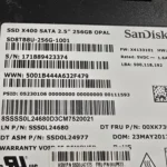 SSD Solid State Drive SanDisk X400 256GB SATA III 2.5″ OPAL (SD8TB8U-256G-1001)