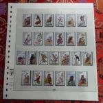 Timbre USA~serie completa de 50 de timbre fauna MNH